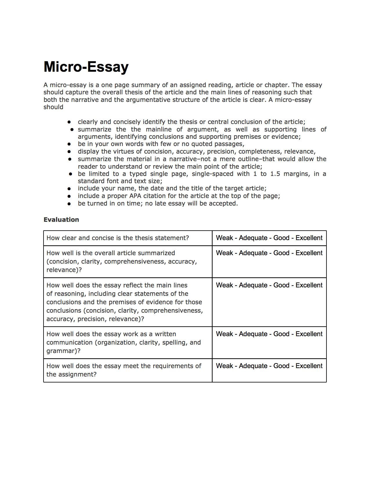 How to Write a Summary Essay